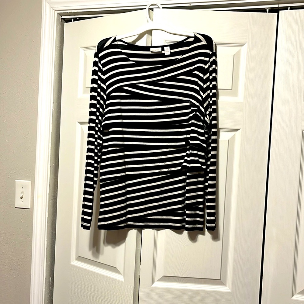 Black and White Shirt